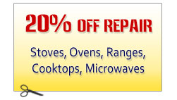 Appliance Repairs Discount Coupon